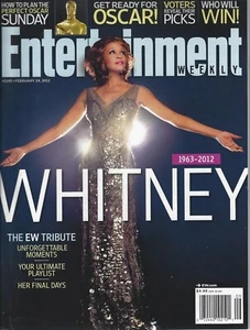Whitney Houston Special Tribute Entertainment Weekly 2/24/2012 🤑 - Picture 1 of 3