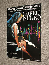 Orfeu Negro Kinoplakat A1   	Breno Mello Marpessa Dawn Lourdes de Oliveira Léa G