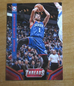 MICHAEL CARTER-WILLIAMS 2014-15 Panini Threads GOLD #/25 Card #133 76ers, Sixers - Picture 1 of 2