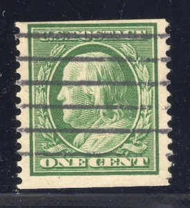 U.S. STAMP IMITATION #352 — 1c WASH/FRANK -- USADO - REAL #331 + CERTIFICADO - Imagen 1 de 3