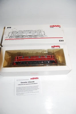 Märklin Hamo 8369 Scala H0 Treno BR E 19 Locomotiva Elettrica BN E19 12 OVP - Immagine 1 di 4