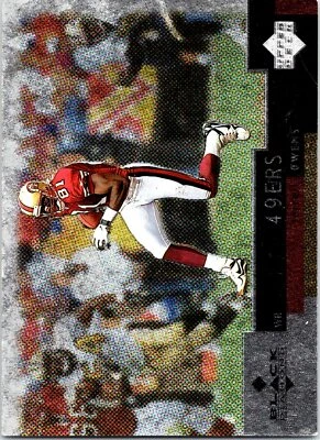 1998 Upper Deck Black Diamond #14 Terrell Owens Double - Image 1 of 2