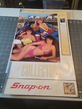 VINTAGE Snap-On Collectors Edition 1991 Calendar 22x13