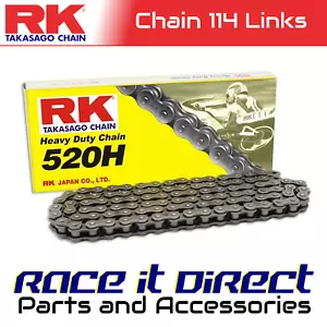 RK Chain for Kawasaki ER-6n (ER650) 2006-2016 Black - Picture 1 of 9