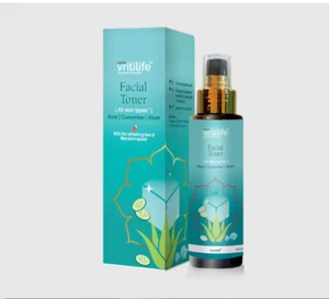 Viritilife Facial Toner All skin types goodness of Aloe and cucumber 100 ml - Picture 1 of 3
