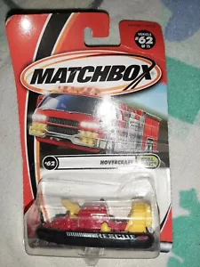 Matchbox Scuba Dudes Hovercraft Red/Black/Yellow #62 - Picture 1 of 2