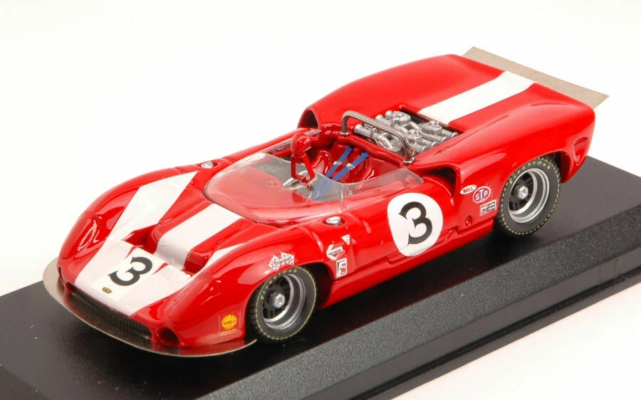 Lola T70 Mk.2 #3 Winner Can-Am St.Jovite 1966 J. Surtees 1:43 Model BEST MODELS - Immagine 1 di 1