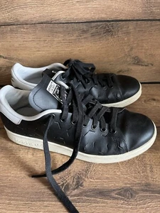 Adidas Stan Smith Vintage Look 40 2/3 Leder Schwarz ADIDAS - Bild 1 von 6