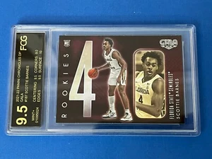 Scottie Barnes RC 2021 Chronicles Draft Picks Gala Rookies Holo #187 Calificado 9.5 - Imagen 1 de 9