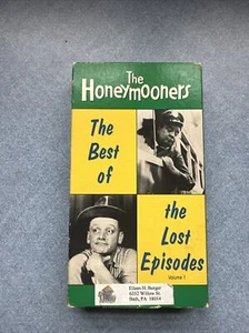 The Honeymooners: The Best of the Lost Episodes, Volume 1, VHS Tape 1985 - Imagen 1 de 2