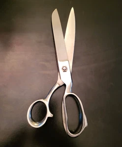 10" HEAVY DUTY FABRIC LEATHER UPHOLSTERY CARPET SCISSORS TAILOR Shear - Picture 1 of 2