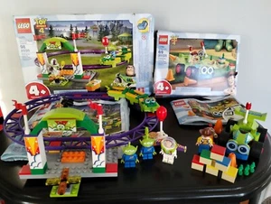LEGO Disney Toy Story 4 Carnival Thrill Coaster 10771 & Woody RC 10766 VG+ - Picture 1 of 14