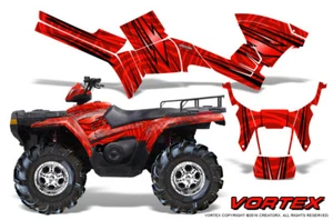 POLARIS SPORTSMAN 500 700 800 05-10 GRAPHICS KIT CREATORX VORTEX RED - Bild 1 von 1