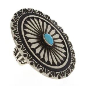 9 - Anillo de Concho Turquesa de la Bella Durmiente de Calvin Martínez - Imagen 1 de 5