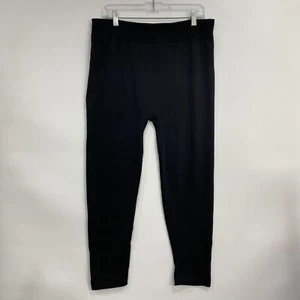 HUE Leggings Damen Übergröße 2X schwarz angeraut nahtlos hoher Bund - Bild 1 von 7