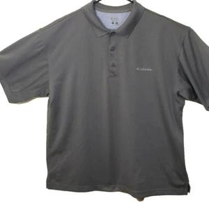 Columbia PFG Herren Poloshirt Größe Large Grün Kurzarm Belüftet Omni-Shade - Bild 1 von 11