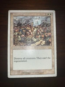 MTG MP Wrath of God 6th Sixth Edition White Sorcery EDH Commander Vintage Legacy - Picture 1 of 8