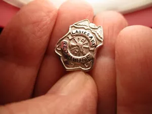 Vintage Red Bluff Ca Fire Department Ladies Auxiliary Badge Obsolete Fire badge - Picture 1 of 10