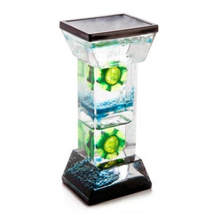 Fascinating Double Spinning Wheel Liquid Timer Neon Coloured Visual Display - Picture 1 of 3