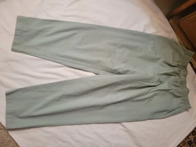 Pantalones de vestir verdes para mujer Classic Elements talla 16 Foto 1 de 3