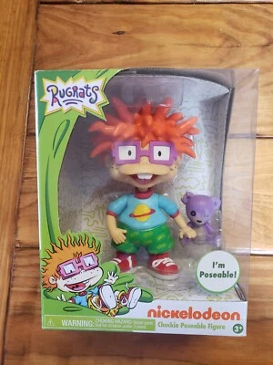 6-дюймовая ПОЗИРУЮЩАЯ фигурка медвежонка Chuckie & Teddy Bear RUGRATS Nickelodeon запечатанная новая 2017 г. - Изображение 1 из 4