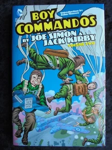 LIBRO DE REIMPRESIÓN BOY COMMANDOS VOLUMEN 2 SIMON & KIRBY DC COMICS EDAD DE ORO - Imagen 1 de 2