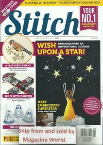 STITCH MAGAZINE FEBRUARY / MARCH, 2020 * ISSUE # 123 ( FREE GIFTS NOT INCLUDE - Picture 1 of 1