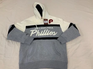 NEW MITCHELL AND NESS HOODIE PHILADELPHIA PHILLIES LARGE - Picture 1 of 3
