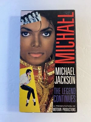 Michael Jackson The Legend Continues VHS 1988 Motown Productions - Image 1 of 4