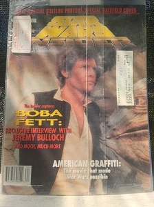 Cubierta de plástico para revista Star Wars Insider 30 HAN SOLO BOBA FETT adición especial  - Imagen 1 de 2