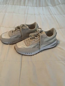 Reebok Forte Racer Women’s Athletic Shoes Size 8 Natural Tan Grey - Picture 1 of 8
