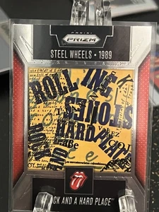 Rock and a Hard Place 2025 Panini Prizm Rolling Stones OBRA DE ARTE INDIVIDUAL - Imagen 1 de 2