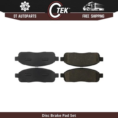 Para 2003-2009 Ford Lobo | Pastilhas de freio a disco dianteiras centrais | Cerâmica - Imagem 1 de 4