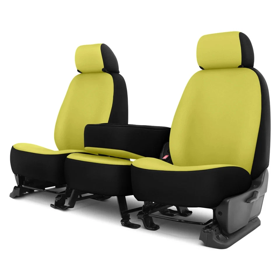 For GMC Sierra 3500 01-06 Neosupreme 1st Row Yellow Custom Seat Covers Foto 1 de 1