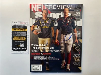 MATT RYAN Autographed Signed Sports Illustrated Atlanta Falcons Football COA - Image 1 of 2