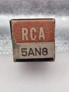 RCA 5AN8 Radiotron Electron Tube New in Box Old Stock - Picture 1 of 7