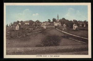 CPA Lauzes, Vue générale - Picture 1 of 2