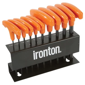 Ironton 10-Pc. SAE T-Handle Hex Key Set - Picture 1 of 7