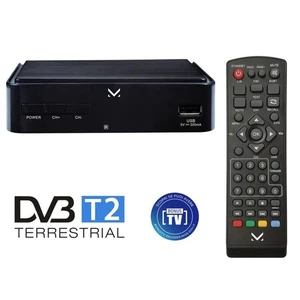 Decoder MAJESTIC DEC 665HD/USB DVB-T/T2 HD digitale terrestre NUOVO Nero ITALIA - Imagen 1 de 6