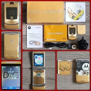Motorola Razr V3i Dolce & Gabbana Collectors Mobile Phone (Unlocked). Boxed & Co - Picture 1 of 24
