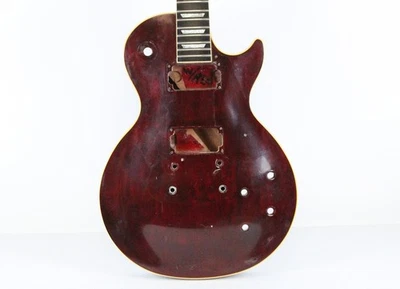 1986 Gibson Les Paul 标准葡萄酒红色裸机 1980 年代美国 ~ 黑檀 Fretbard ~ — 第 1/4 张图片