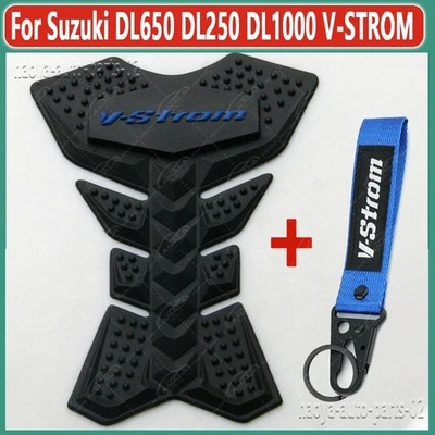 For Suzuki DL650 DL1000 V-STROM 3D Tank Pad Protector Decals Stickers & Keychain Foto 1 de 4