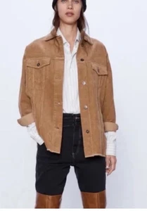 Giacca Zara Couduroy XS marrone chiaro - Foto 1 di 13