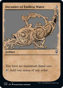 Decanter di Acqua Infinita - Foil - Vetrina Magic mtg Gioco di Luce, Inglese CL2 Ba - Foto 1 di 1