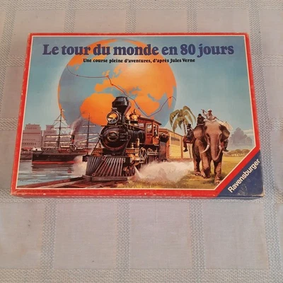 Le Tour du Monde en 80 Jours – Ravensburger – complet – vintage - Photo 1/4
