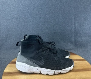 Tenis Nike Air Footscape Magista Flyknit negros/blancos para hombre talla 9,5 - Imagen 1 de 10
