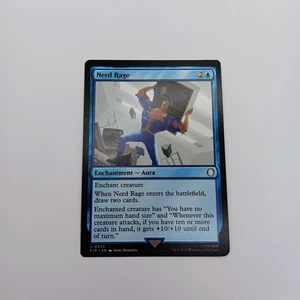 Nerd Rage MTG Uncommon Magic: The Gathering Fallout Commander Enchantment Blue - Picture 1 of 2