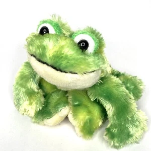 GANZ Webkinz Tie Dye Green Frog Bean Bag Plush Stuffed Animal Toy No Code - Picture 1 of 9