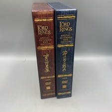 Lord of the Rings Two Towers & Return Of King DVD Platinum Series 8 Discs