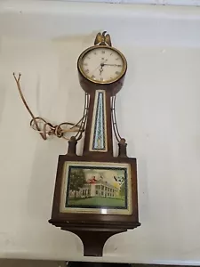 Orologio elettrico vintage Telechron USA Banjo Eagle anni '30 2F81. GC5 - Foto 1 di 24